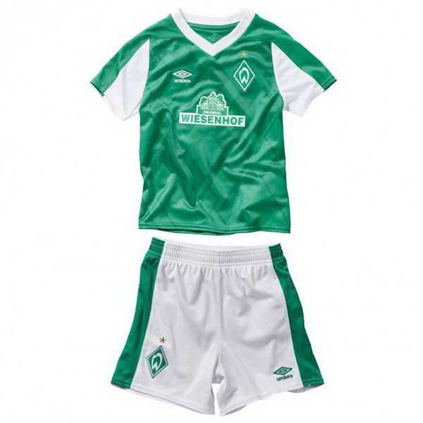 Maillot Football Werder Bremen Domicile Enfant 2020-21 Vert